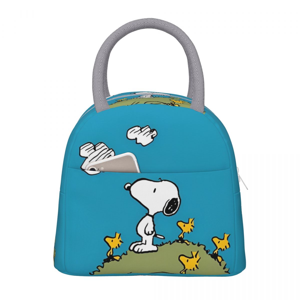 Tote Bag Sublimation - Torby na lunch Snoopy Peanuts, izolowane,