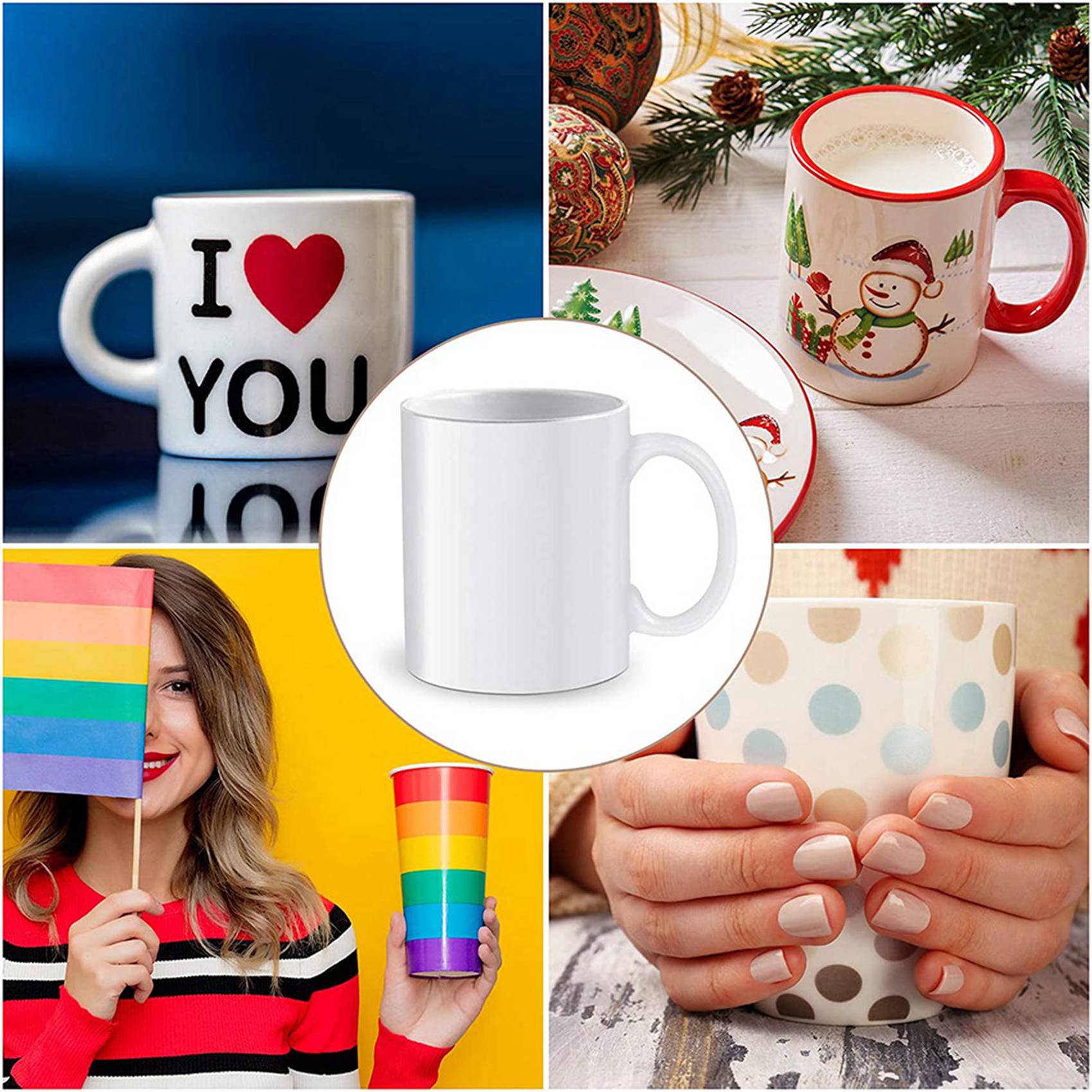 Sublimation Mug White - N09R-140 szt. Folia termokurczliwa do sublimacji