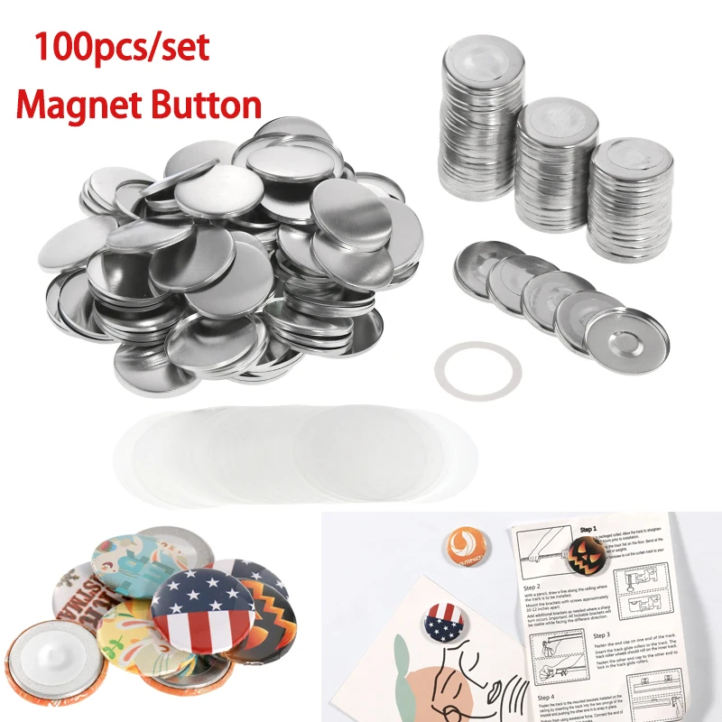 Button Badge Blank - 25mm 32mm 58mm DIY silne magnetyczne