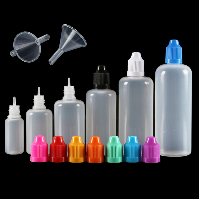 Water Bottle Blank - 5 sztuk 3ml-120ml LDPE puste plastikowe