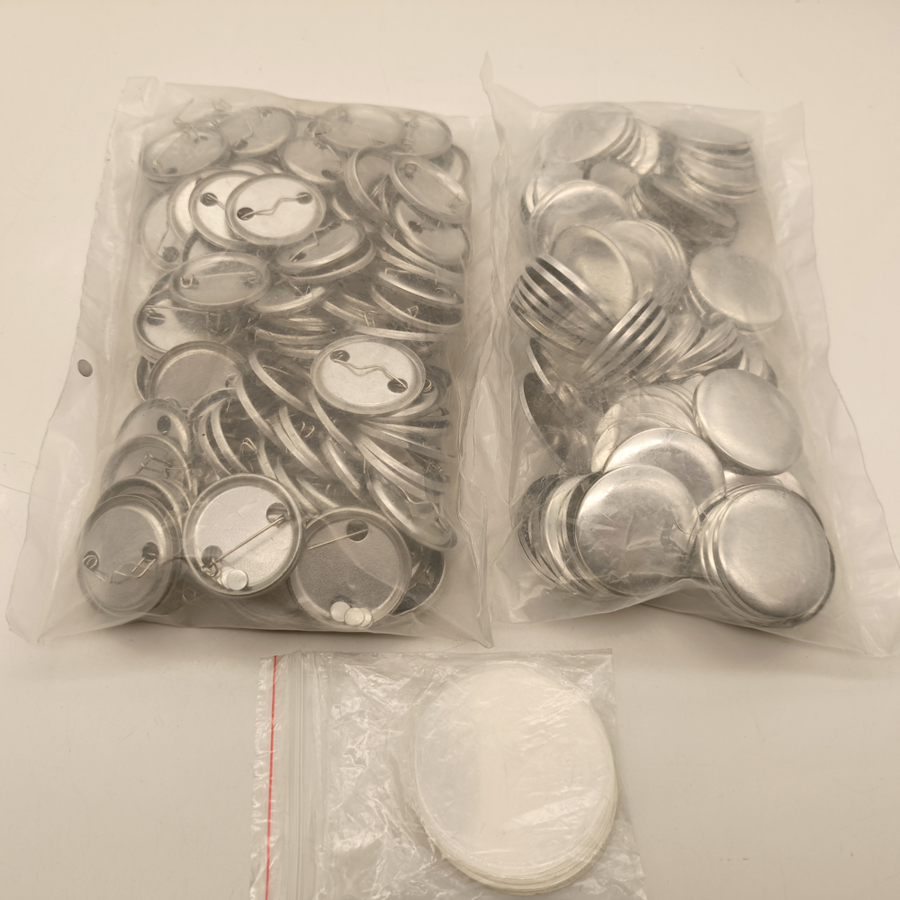 Button Badge Blank - 2022 nowe materiały 25-58mm metalowy tył