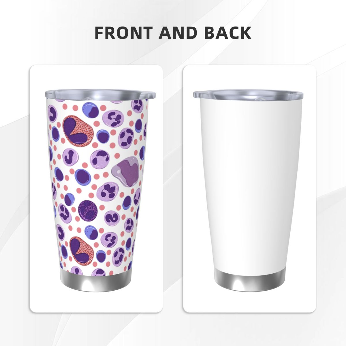 Kubek Termiczny ze Stali Nierd – Tumbler 20Oz White recenzja i cena