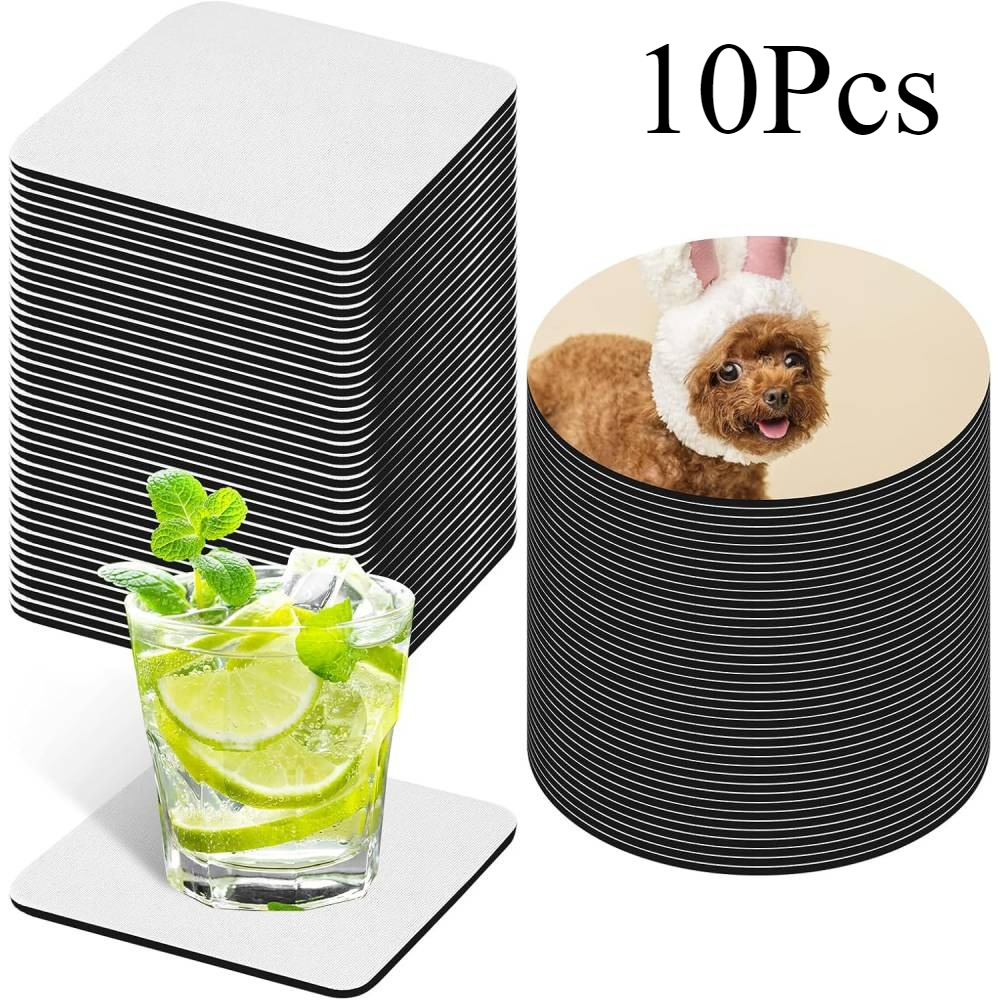 10 szt. Podkładek do sublimacj – Coaster Sublimation Blank recenzja i cena