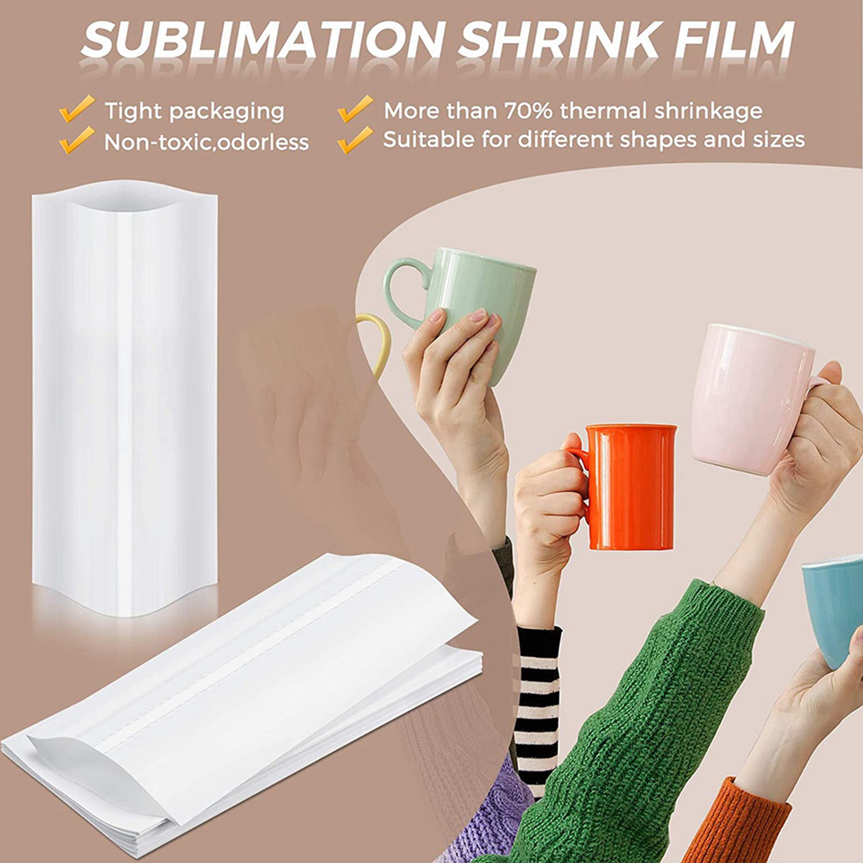 N09R-140 szt. Folia termokurcz – Sublimation Mug White recenzja i cena