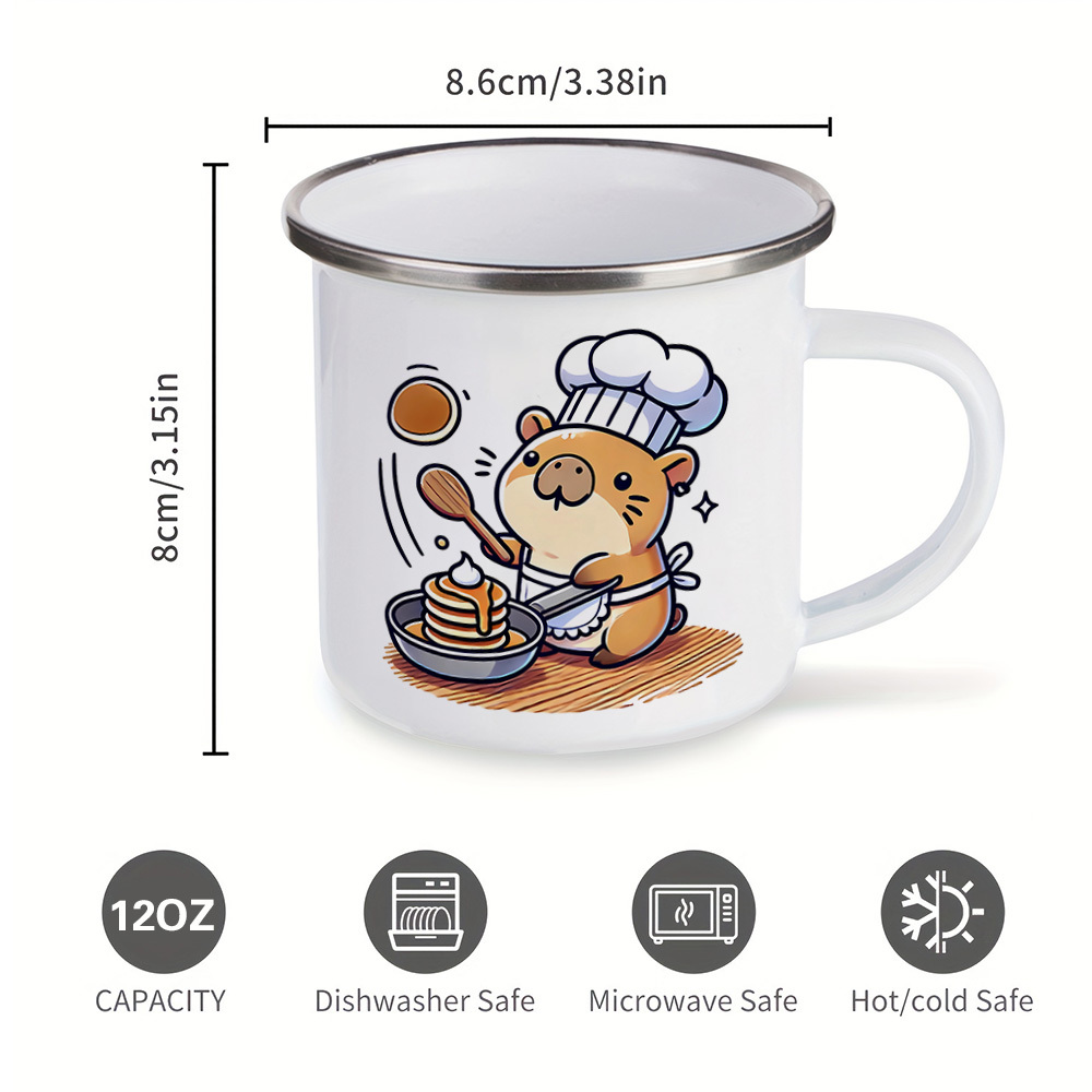 1 szt., Uroczy kubek emaliowan – Sublimation Mug White recenzja i cena