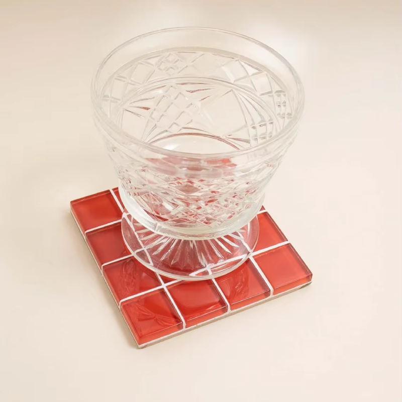 Zestaw 3 kolorowych podkładek  – Ceramic Tile Blank recenzja i cena
