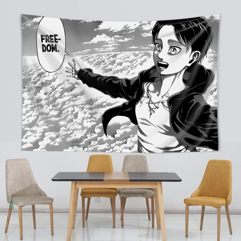 Eren Yeager Freedom Manga Post – Canvas Wrap Ready recenzja i cena