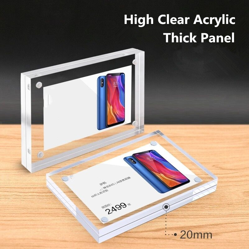5 SZT. 90x55mm Magnetyczny Akr – Photo Acrylic Block recenzja i cena
