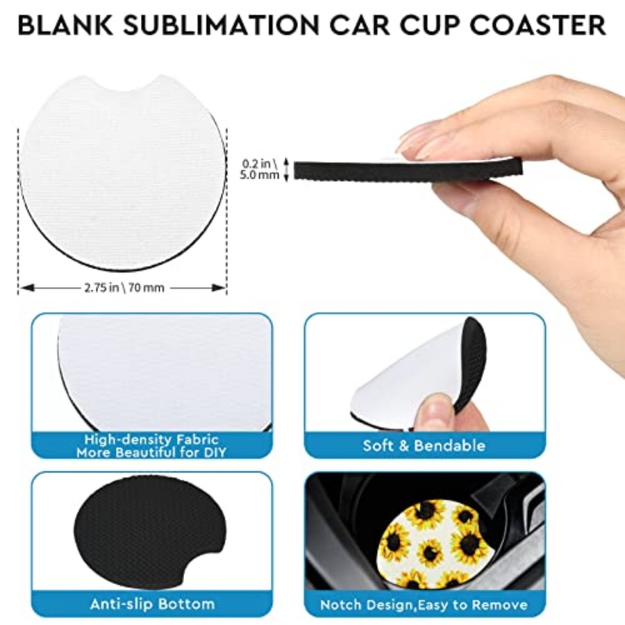 40 szt. Sublimacyjnych Podkład – Coaster Sublimation Blank recenzja i cena