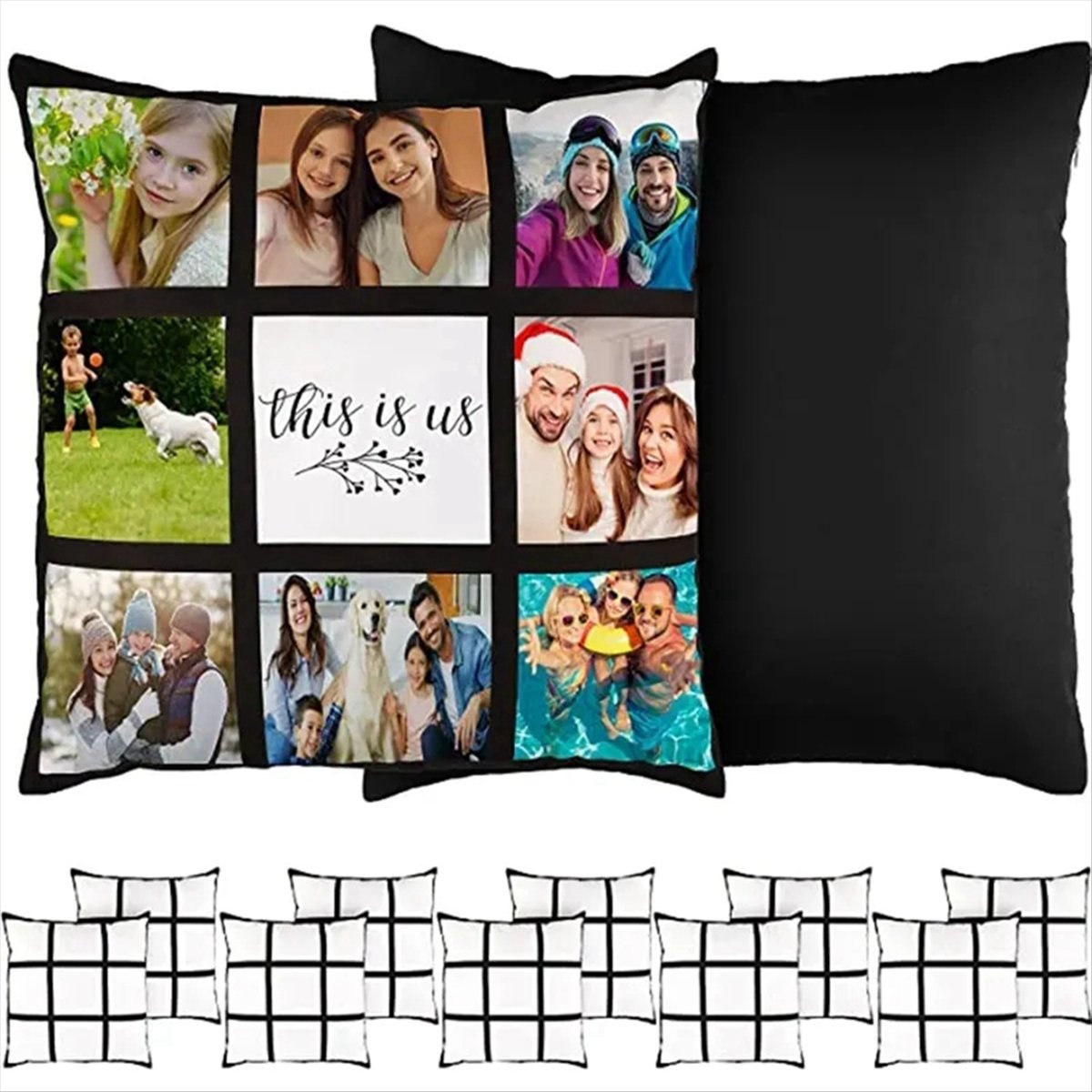 ABNH 6 szt. Poduszki do sublim – Pillow Cover Sublimation recenzja i cena