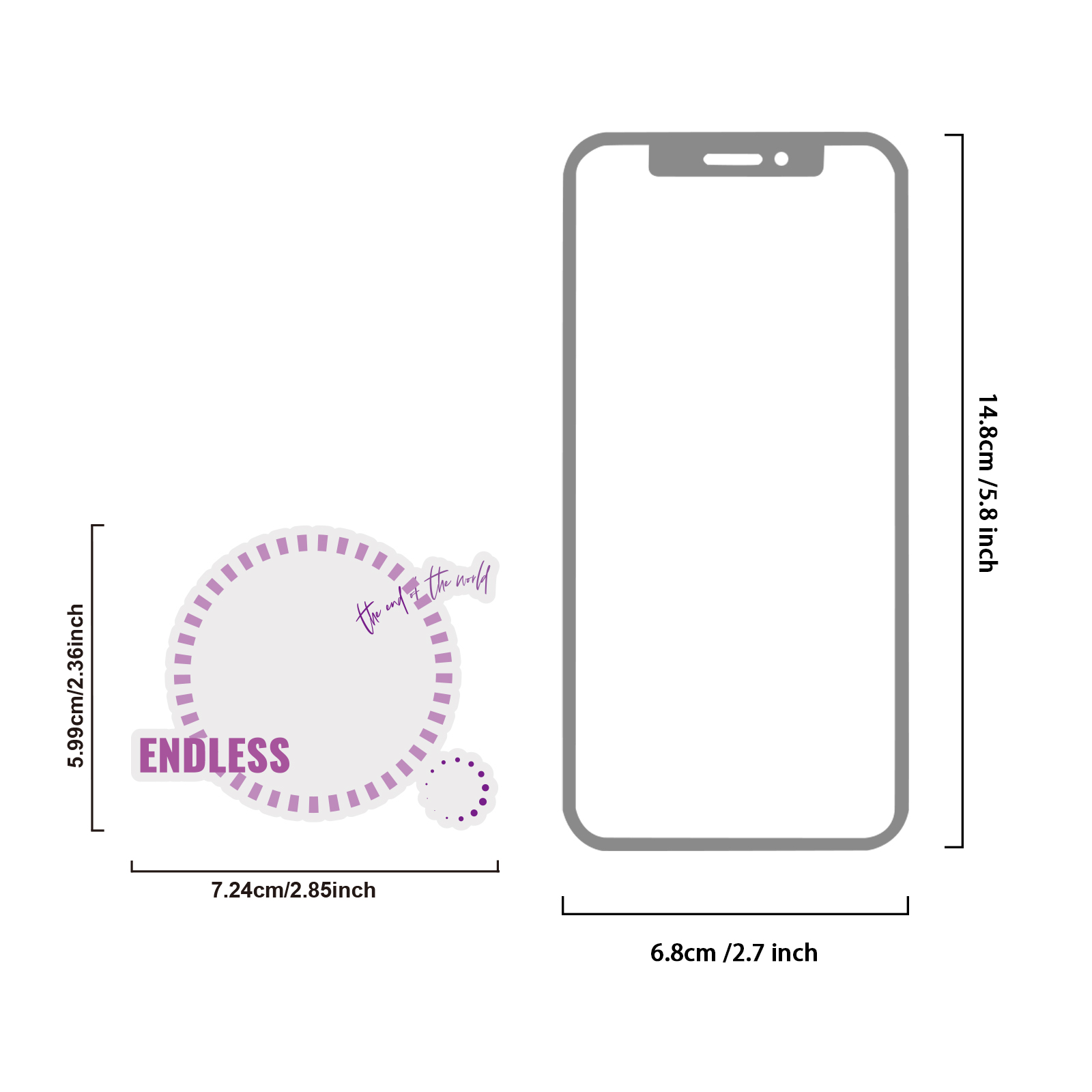 Etori Life Circle of Rules 15  – Laptop Sleeve Blank recenzja i cena