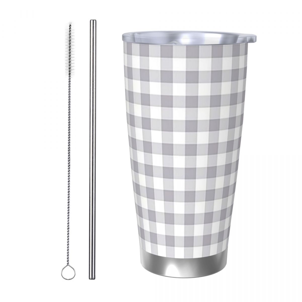 Szary i biały kubek ze stali n – Tumbler 20Oz White recenzja i cena