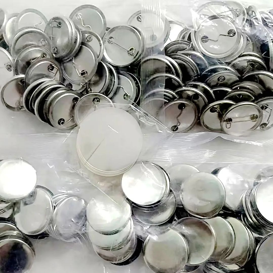 500 szt. metalowych, matowych, – Button Badge Blank recenzja i cena
