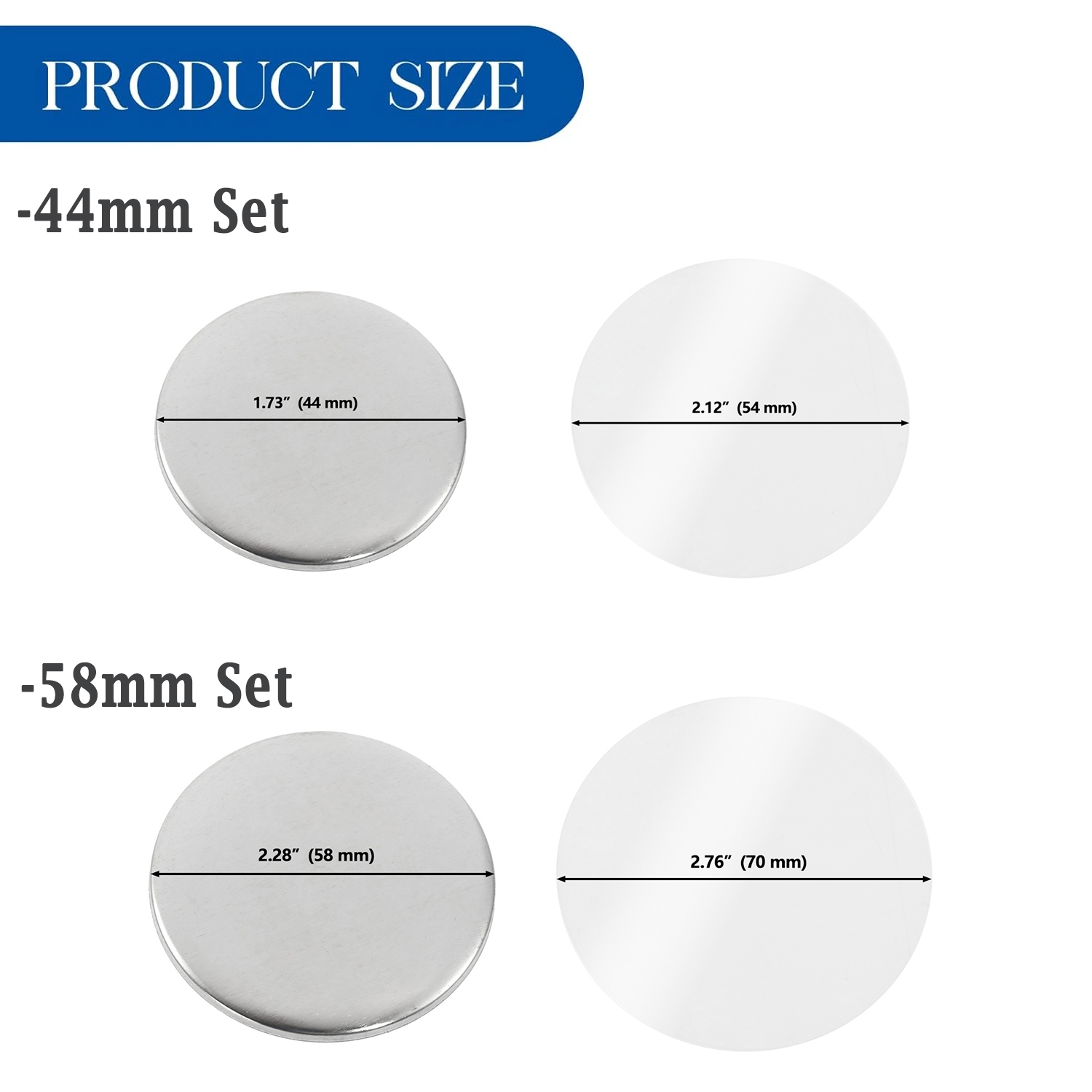 100 szt. Materiałów do odznak  – Button Badge Blank recenzja i cena