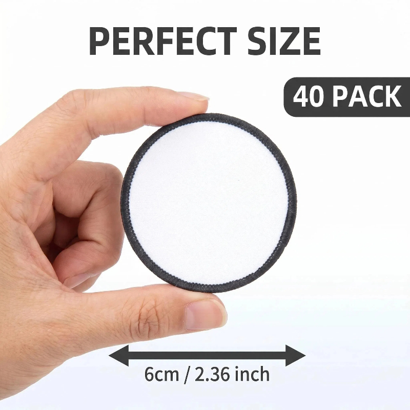 40 szt. Naszywki sublimacyjne  – Hat Sublimation Blank recenzja i cena